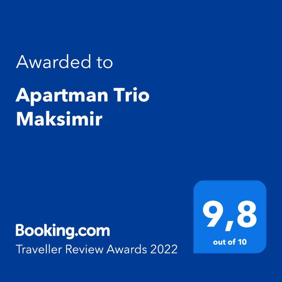 Apartman Trio Maksimir Zagreb Exterior photo